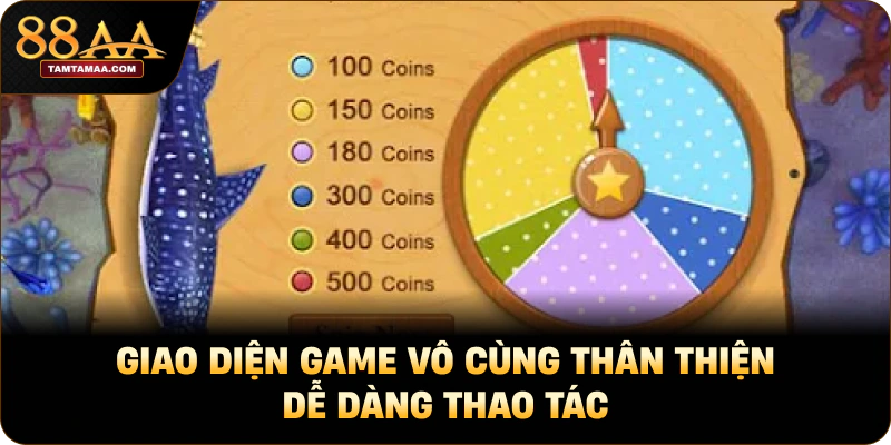 Giao diện game vô cùng thân thiện dễ dàng thao tác Giao diện game vô cùng thân thiện dễ dàng thao tác